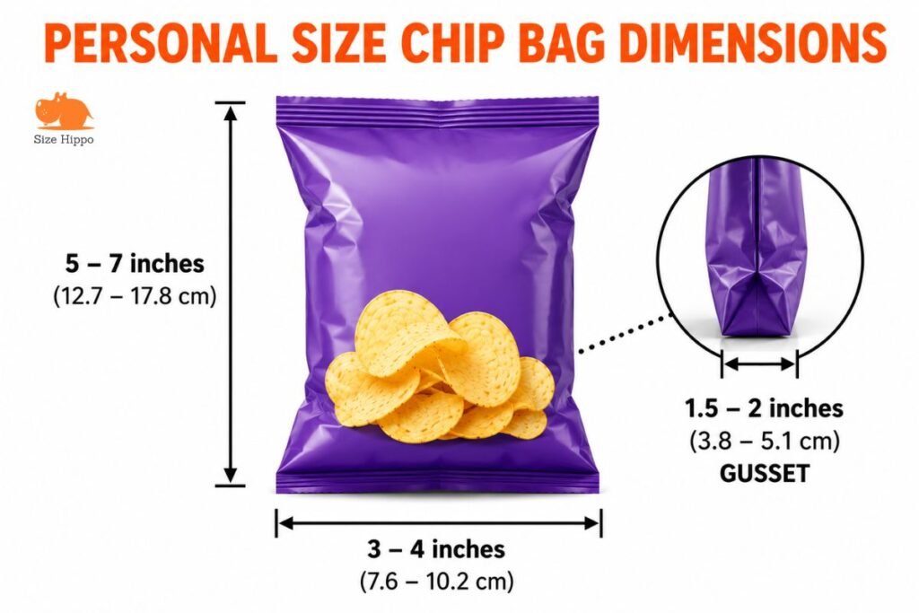 Chip Bag Sizes