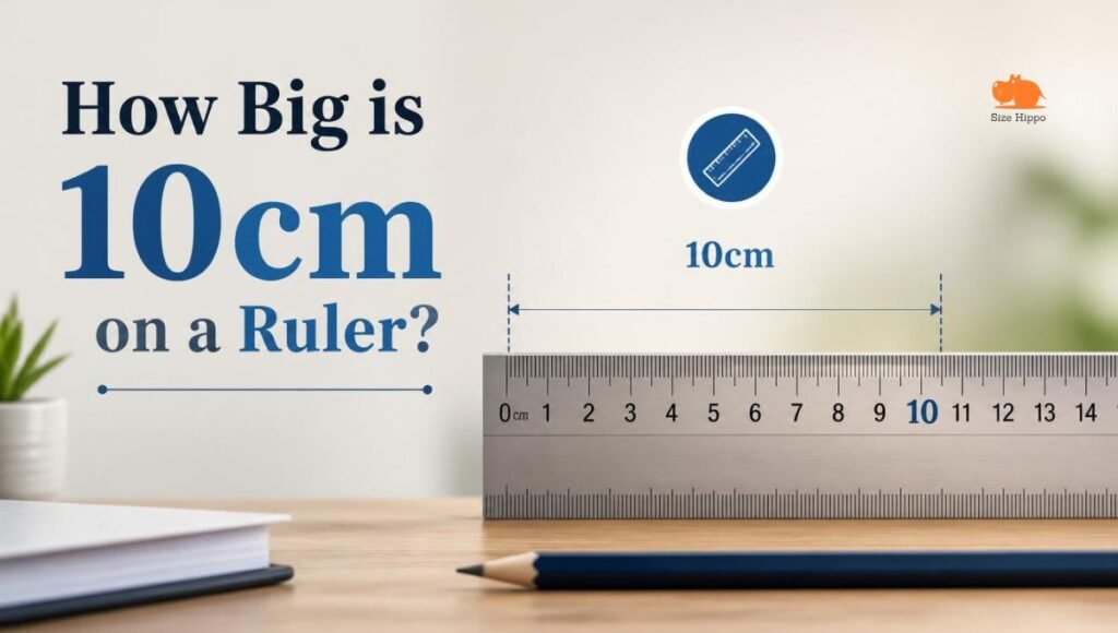 How Big is 10cm on a Ruler