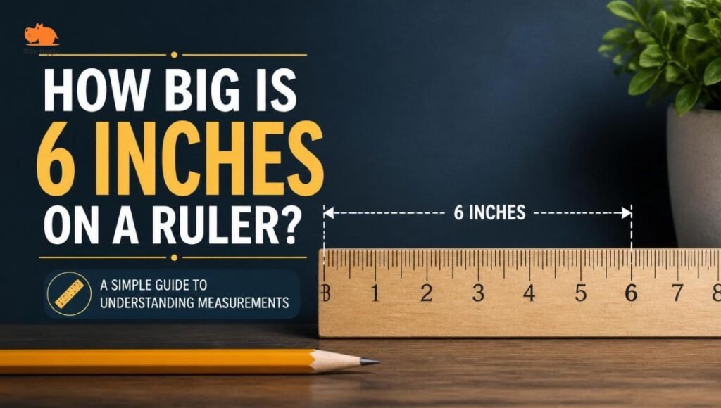 How Big is 6 Inches on a Ruler?