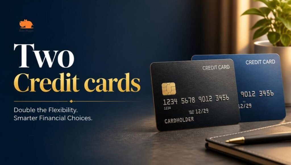 Two credit cards