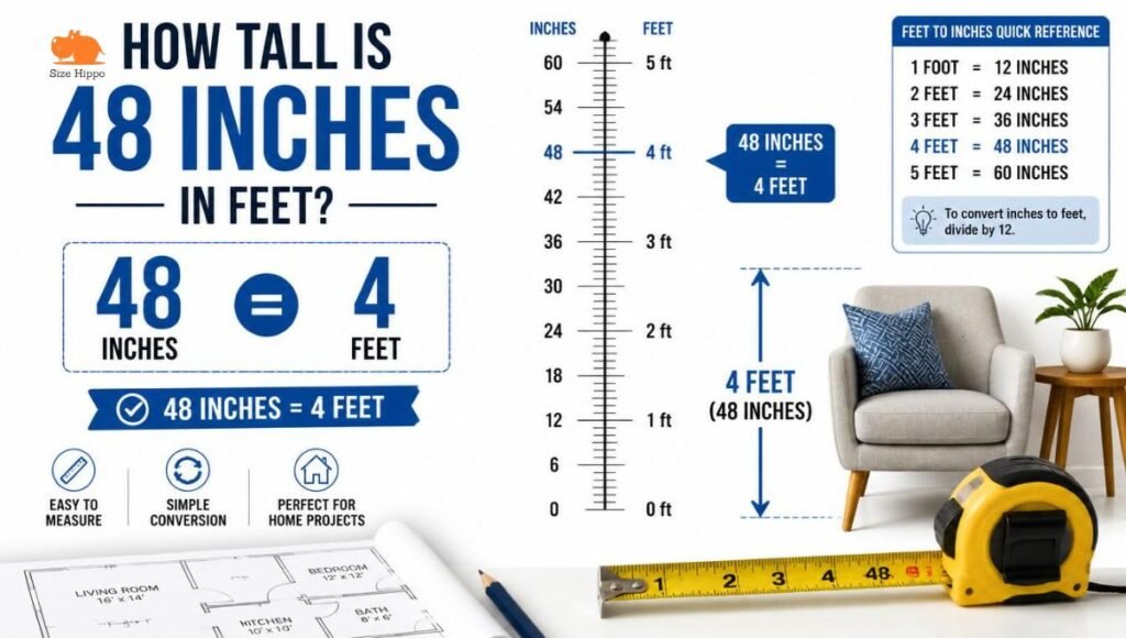 How Tall is 48 Inches?