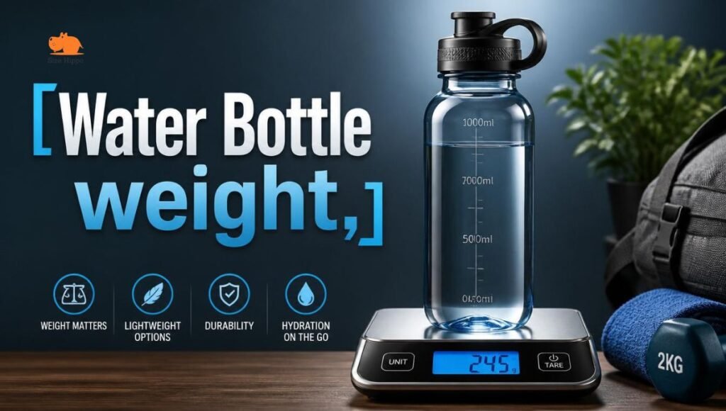 water bottle weight