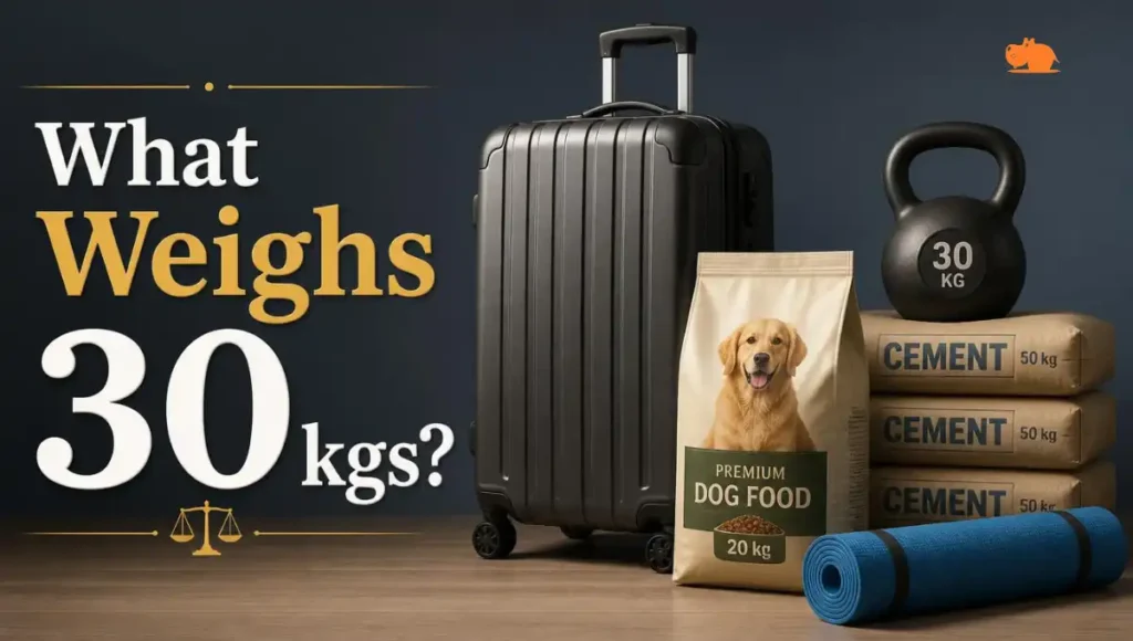 What Weighs 30 kgs?