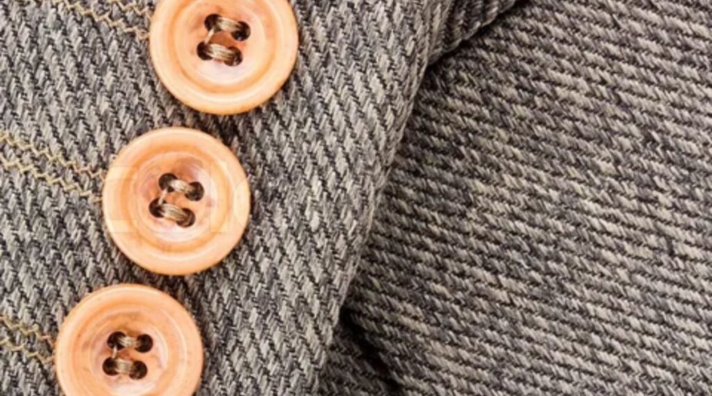 A Typical Button on a Shirt