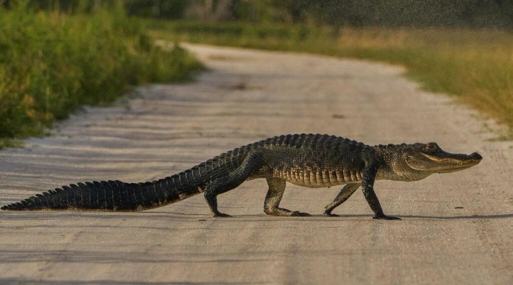 Things That Are 10 Feet Long, Alligator