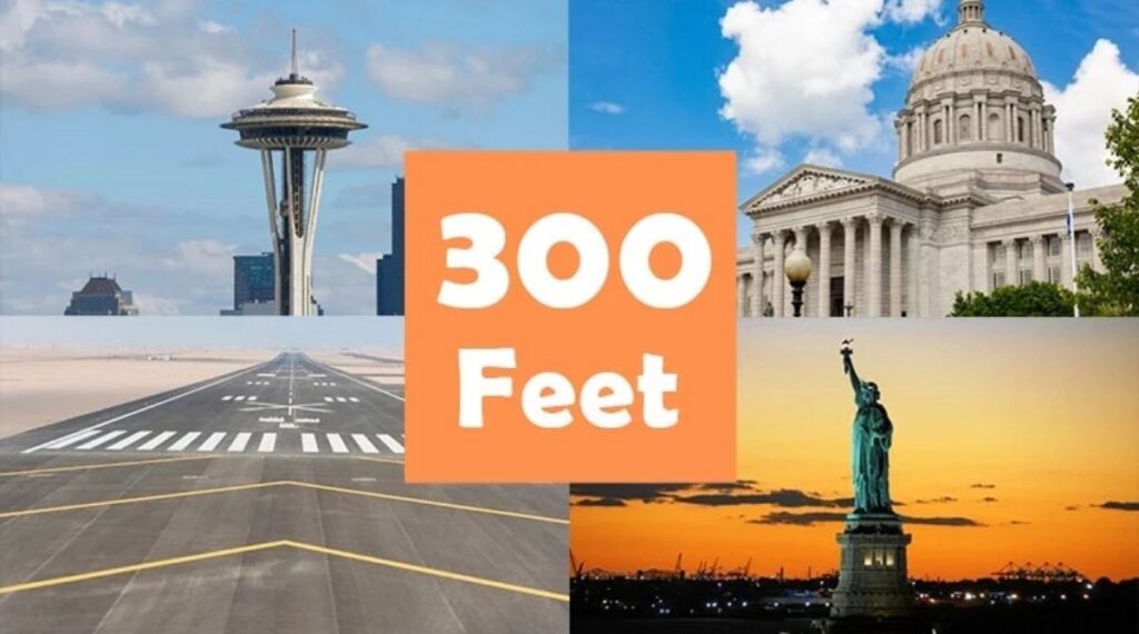 How Far Is 300 Feet?