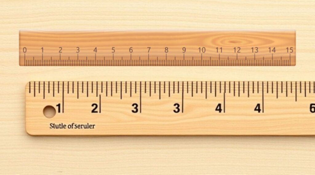 How long is 5 Inches on Ruler?