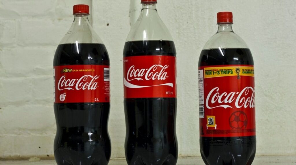 1/4 Height of 2L Soda Bottle