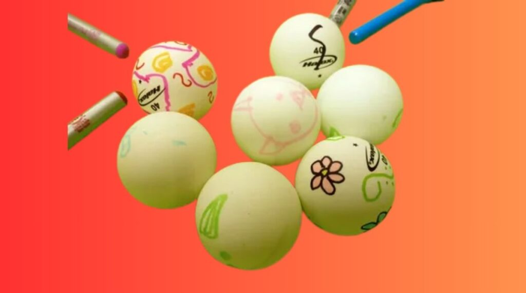 7 Ping Pong Balls