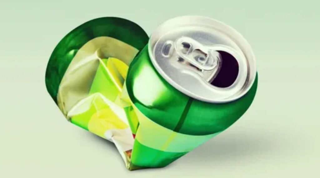 Empty Soda Cans