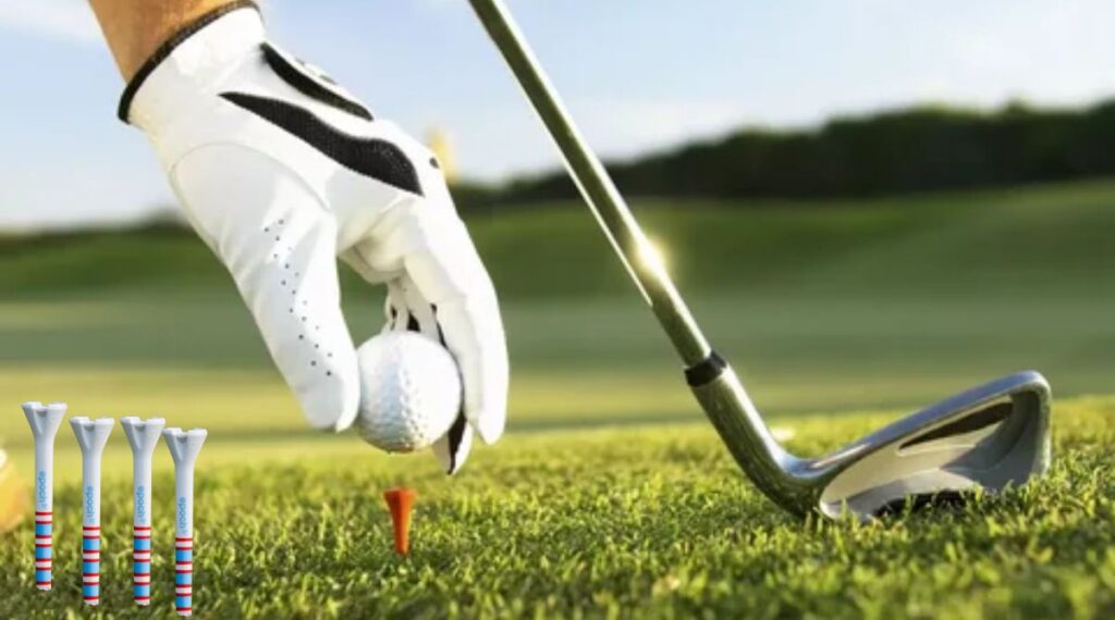 Five Golf Tees