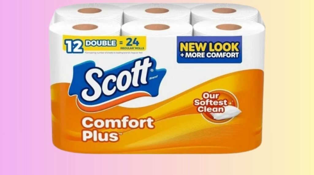 Four Regular Toilet Paper Rolls