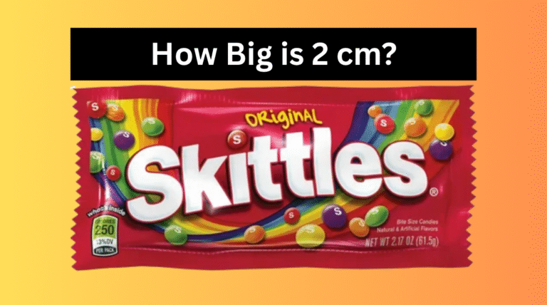 How Big is 2 cm?