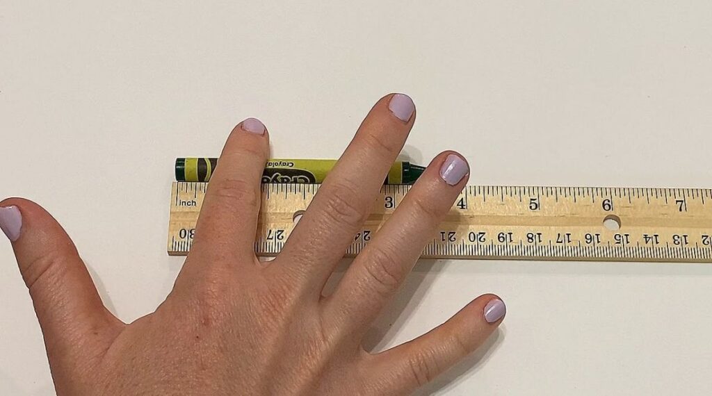How big 3 inches is visually