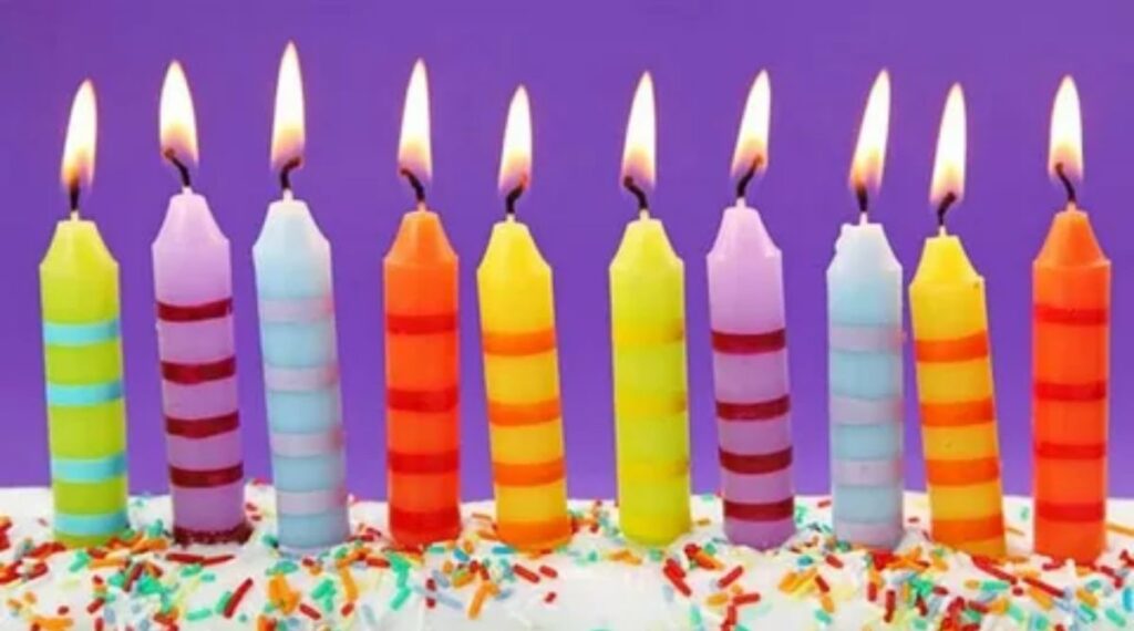 Small Birthday Candle