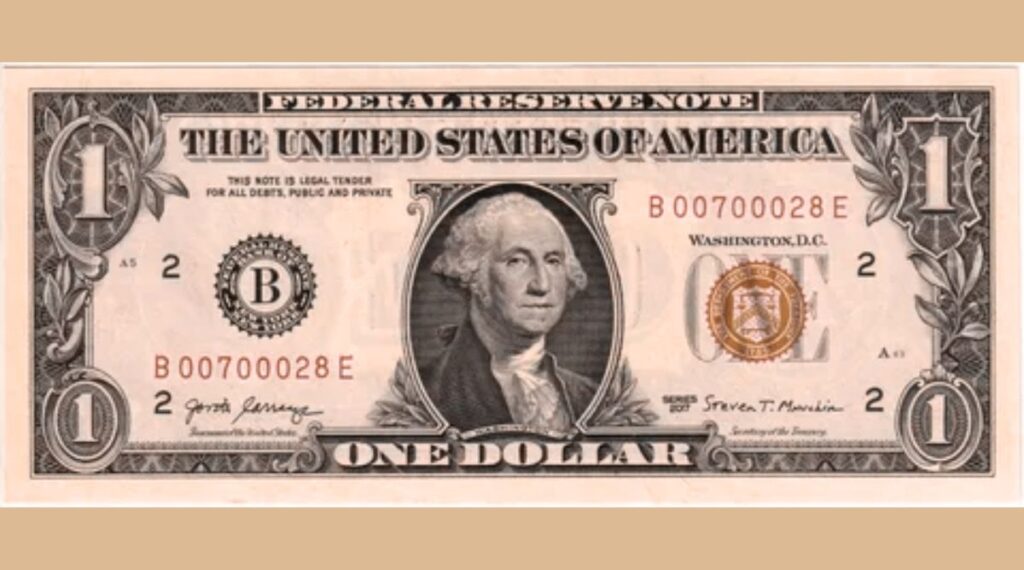 The United States Dollar Bill