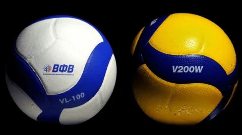 Two Volley Balls