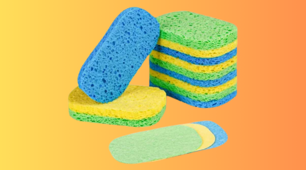 A Dry Kitchen Sponge That Weighs Nearly 2 Ounces