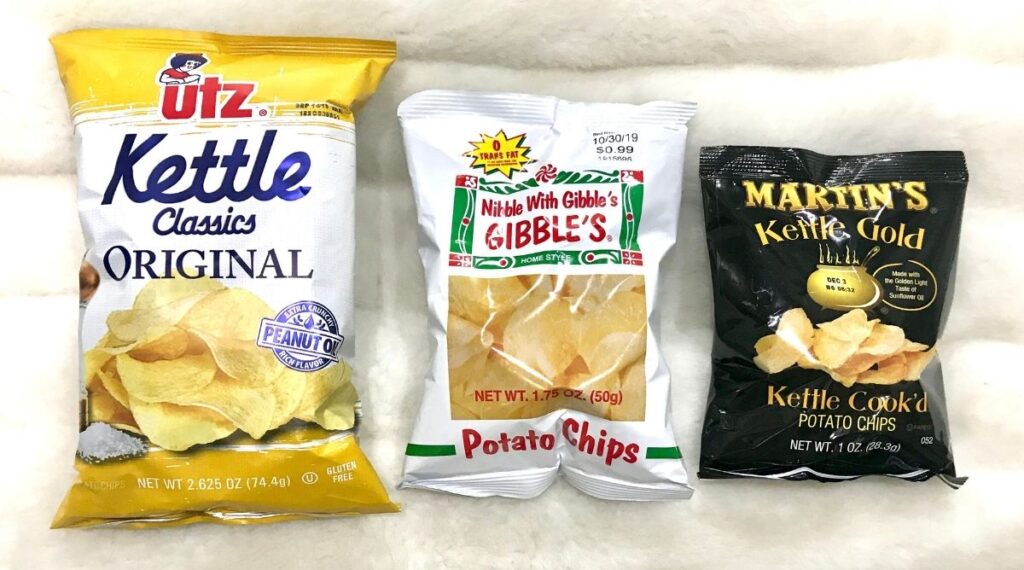 chip bag sizes