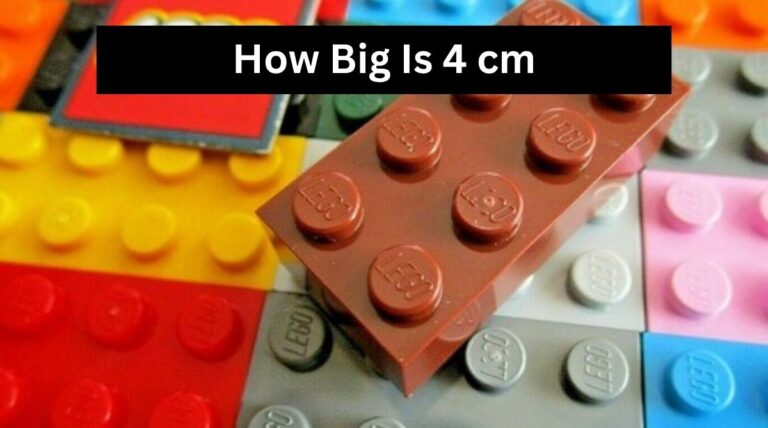 How Big Is 4 cm