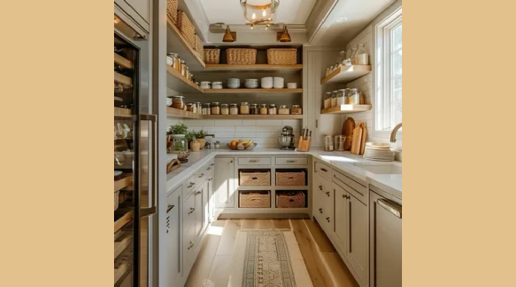 Kitchen Pantry Shelves