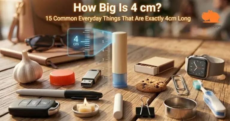 How Big Is 4 cm