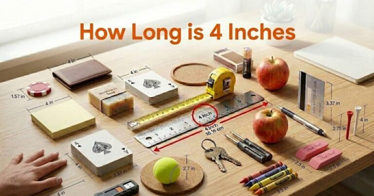How Long Is 4 Inches