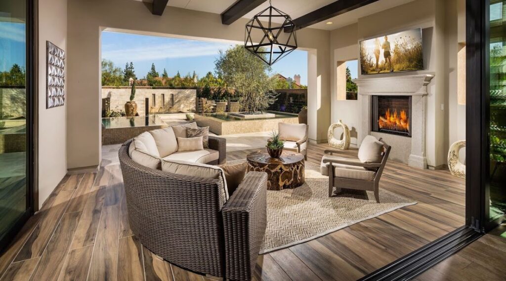 average American living room dimensions