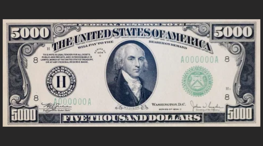U.S Dollar Notes