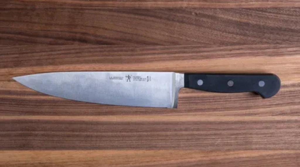 A Large Kitchen Knife
