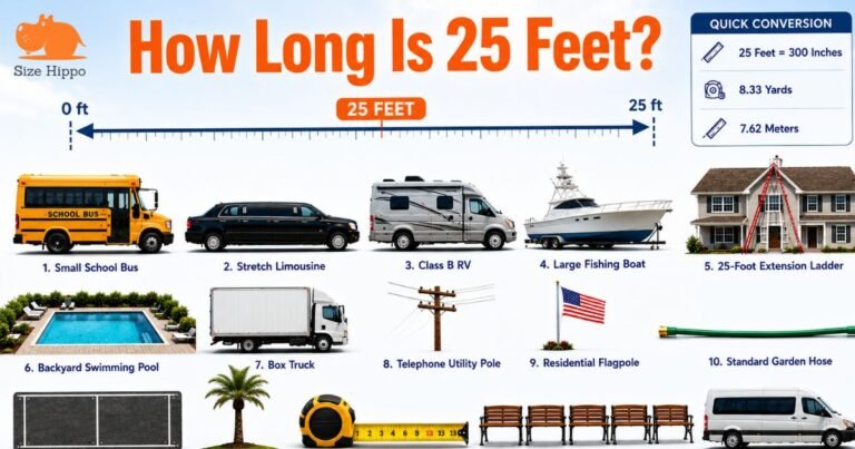How Long Is 25 Feet