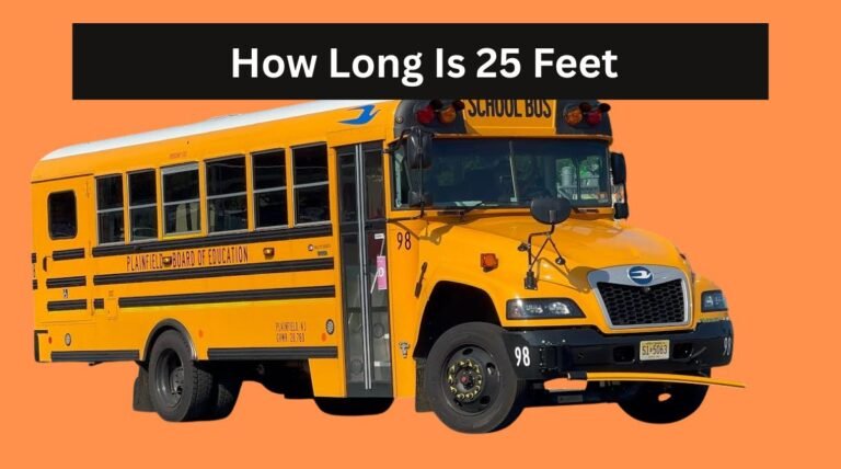 How Long Is 25 Feet