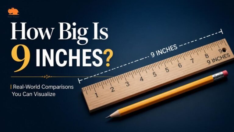 How Big is 9 Inches