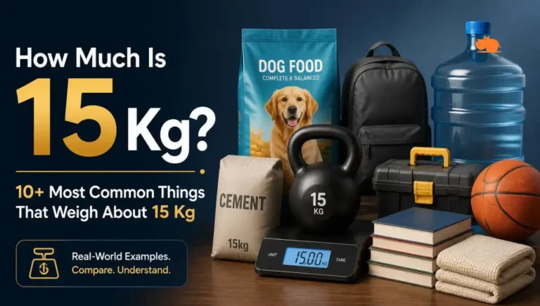 How Much Is 15 Kg