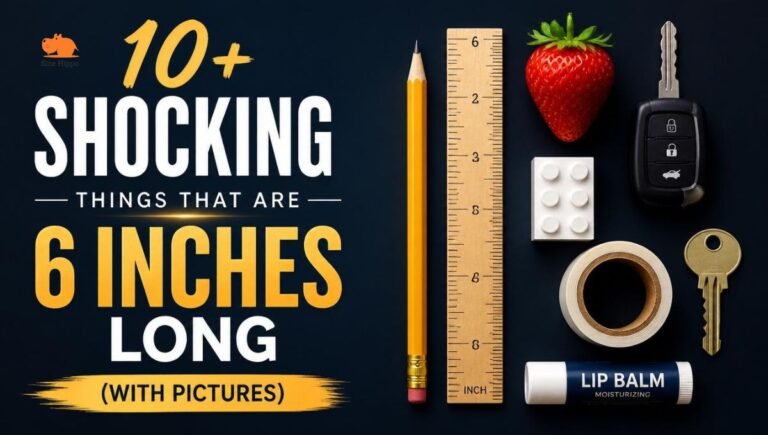 Things That Are 6 Inches Longs
