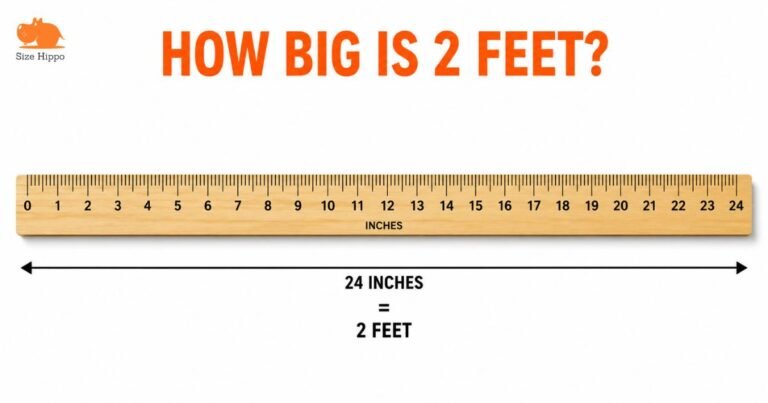 How Big Is 2 Feet
