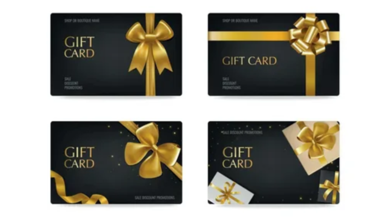 Gift Card Size: A Guide to Design a Standard Gift Card