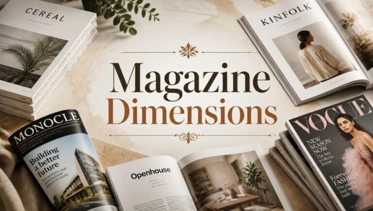 Magazine Dimensions